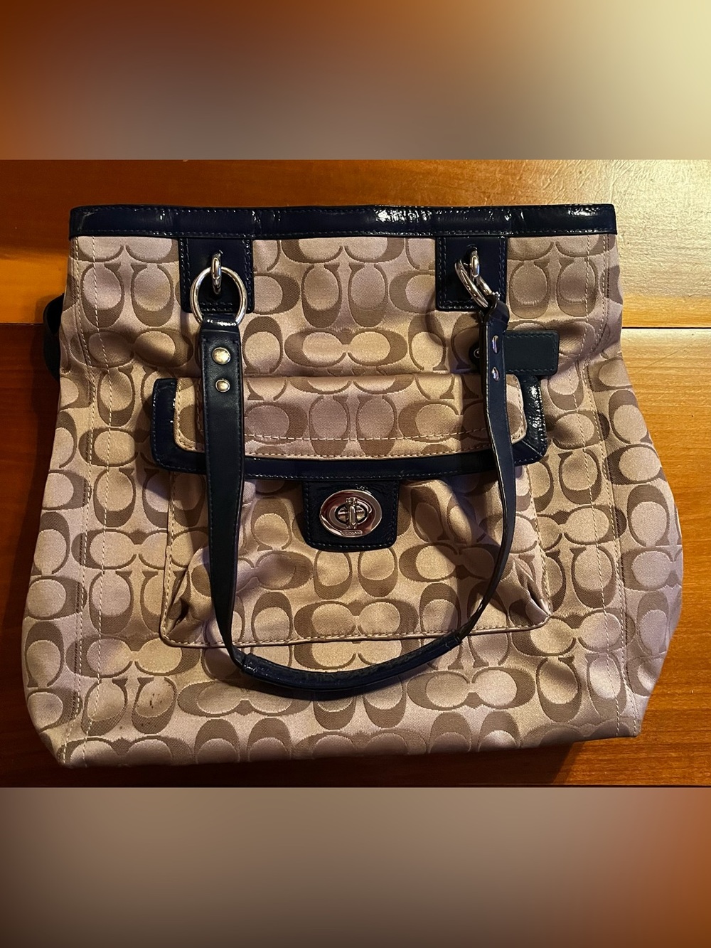 Coach Signature Penelope Tote